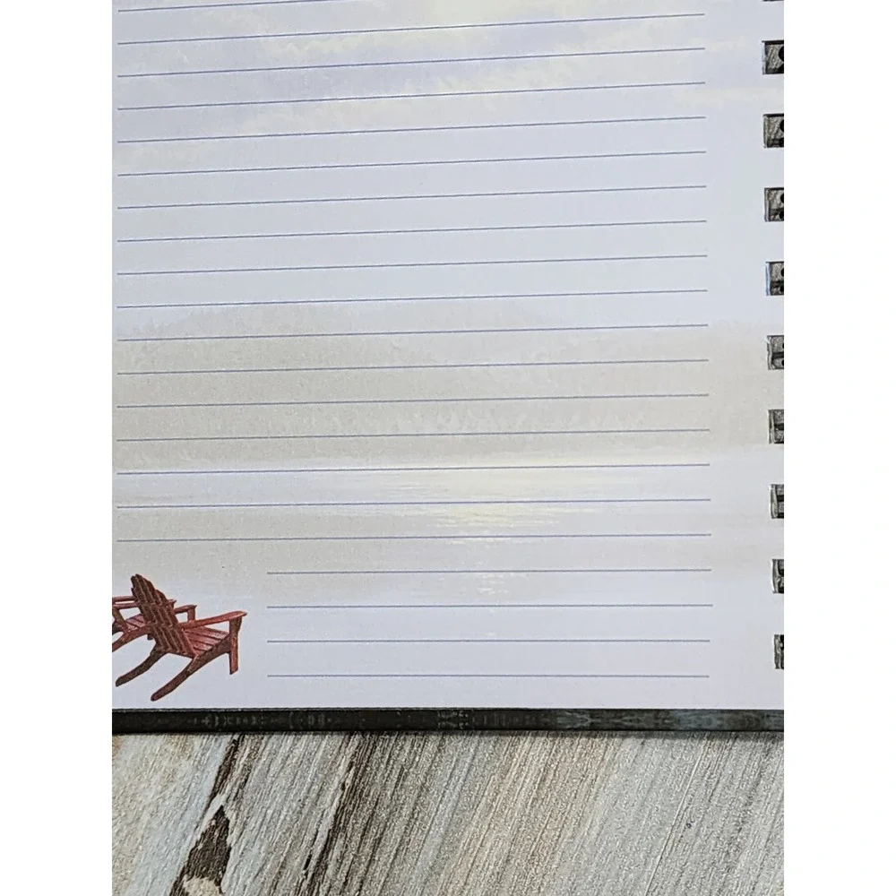 Darrell Bush The Perfect Getaway Spiral Journal Pine Ridge Art Nature Notebook